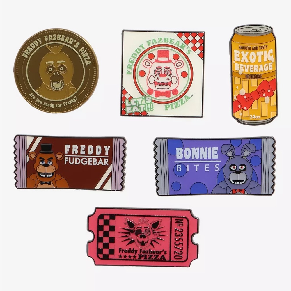 Loungefly Five Nights At Freddy's Snacks
Blind Box Enamel Pin - Picture 2 of 4